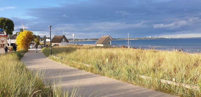 Weg durch die Dünenlandschaft