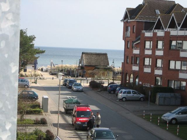 Die Hansastraße mit Blick Richtung Ostsee
